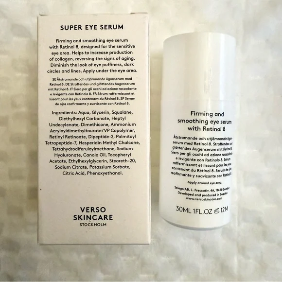Verso Super Eye Serum with Retinol 8 - Picture 2 of 2
